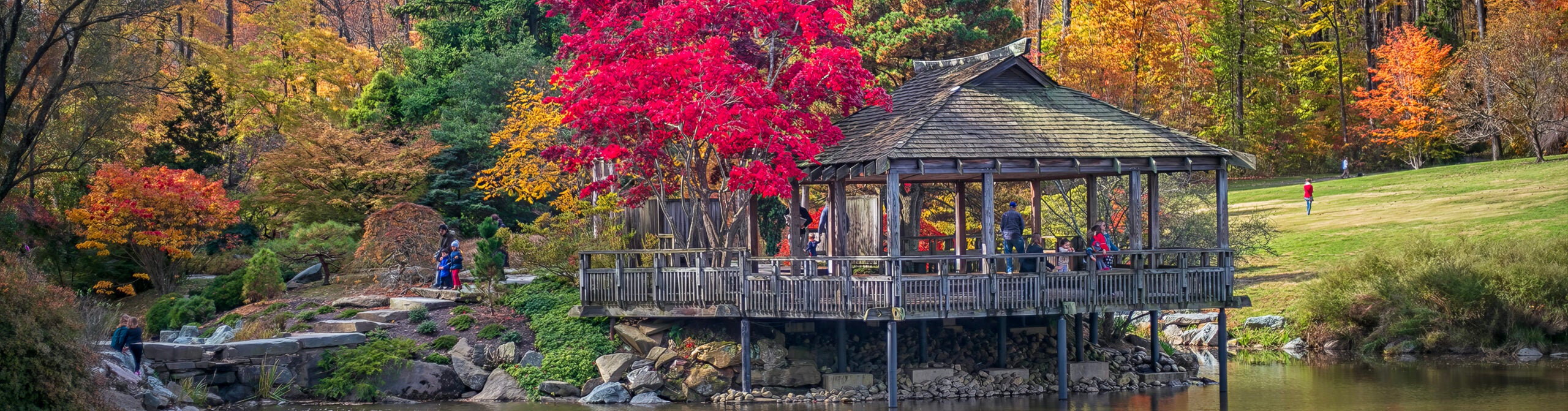 Brookside Gardens in Fall